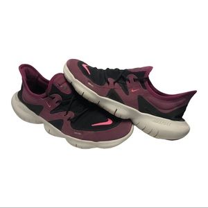Nike Free RN 5.0 Training Running Shoes AQ1316-007 True Berry Purple Women's 11